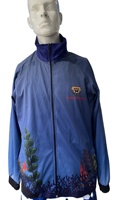 Vente en gros de vestes personnalisées par sublimation, coupe-vent, bomber, manteau pour temps humide, vestes et manteaux pour hommes grandes tailles, survêtement