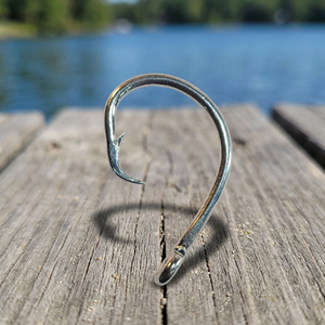 [Yooseung Industrial] Big <b>Game</b> Saltwater Fishing <b>Hook</b> Heavy Duty Forged Offset Barbed Tuna Circle <b>Hook</b> - Product Image 3