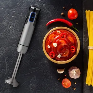 Immersion Blender Home Appliances Colorful LED Light High Power 800w Hand Blender Immersion Stick Blender