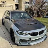 Capots en carbone de qualité supérieure pour BMW M3 F80 M4 F82 F83 – Améliorez votre véhicule avec le style VARI : pare-chocs avant, capot avec aération, kit carrosserie, capot moteur