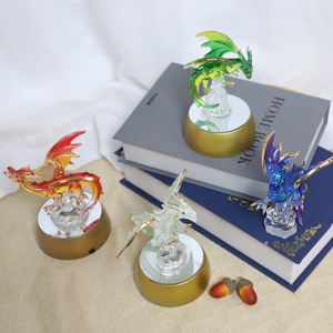집단 미니 손을 날려 만든 회전 유리 동물 용 인형 거울베이스 판매 - Product Image 6