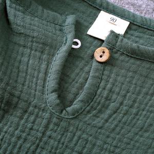 Vente en gros Vêtements pour enfants Mousseline Ensembles africains pour bébé Ballots pour garçon 6-12 ans Marques Ensemble de vêtements pour enfants - Product Image 3