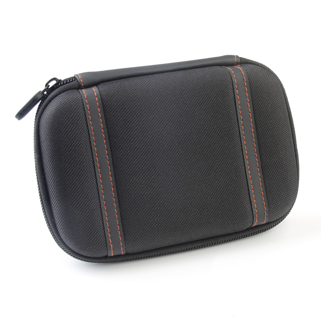 Factory Customized High Quality Bag Black Hard Eva Shockproof Carry Case for Hard Drive with Zipper