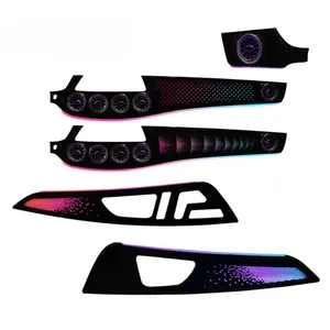 Kit de luces LED ambientales de 64 colores para el interior del coche, luz de ambiente dinámica <span class=keywords><strong>Symphony</strong></span> para Mercedes-Benz CLS W218 2012-2017 OE 51169323676 - Product Image 5