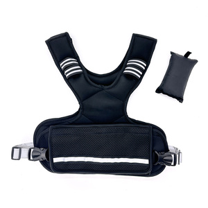 Gilet lesté réglable pour entraînement de force, 20 kg, avec sac de sable, équipement d'entraînement, <span class=keywords><strong>prix</strong></span> usine premium - Product Image 1
