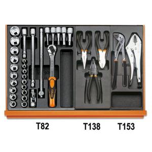 BETA - 059081136 Assortiment de 161 outils pour une utilisation universelle dans les plateaux thermoformés ABS-EAN 8054809163543 INDUSTRIAL MAINTENANCE - Product Image 3