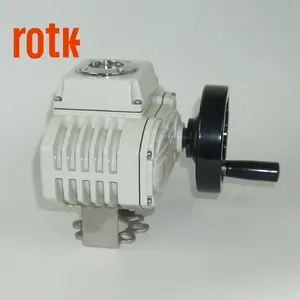 Electric Quarter Turn Actuator Modbus RS485 Communication And Anolaog 4-20ma Regulation Function Electric Quarter Turn Valve Actuators