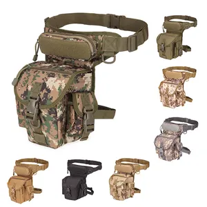 Outdoor Oberschenkel Drop Bein Tasche Taille Gürtel tasche Motorrad Fahrt Reiten Reisen Wandern Camo Tactical Bein Tasche für Männer