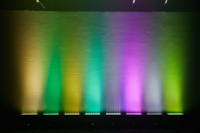 Luz LED RGBALC 6 en 1 de 18x20W a Prueba de Agua para Exteriores, con Batería, Control Inalámbrico, para DJ, Discoteca, Parque, Iluminación Urbana