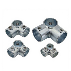 <span class=keywords><strong>HULK</strong></span> Metal 90 °   Conector en T de Salida Lateral de 90 Grados, Conexión de Tubería de 3 Vías, Abrazadera para Pasamanos - Product Image 4