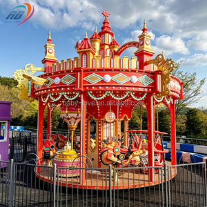 Équipement pour parc d'attractions à thème Fun Park Rides Grand carrousel musical de luxe Merry Go Round Carrousel - Product Image 3