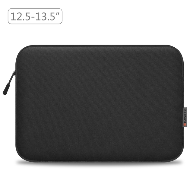 Custom OEM HAWEEL 15 Inch Laptop Sleeve Case Zipper Briefcase Bag for 14-15 Inch Laptop(Black)