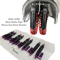 Amortisseur double noir Maba pour Classe G W463 89-18y, kit carrosserie complet 8 pièces style 4x4 Nitrous, pièces auto, essieu portique
