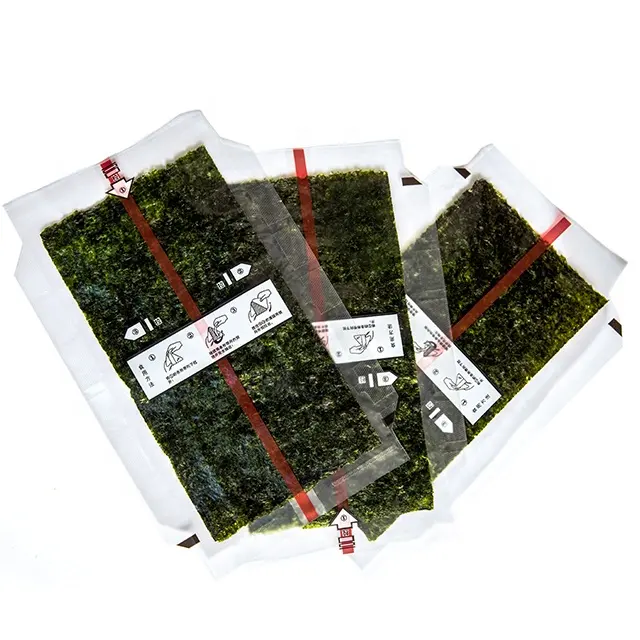 Alga Nori Yaki Sushi Per Pallina di Riso Onigiri Nori Arrostito Alghe