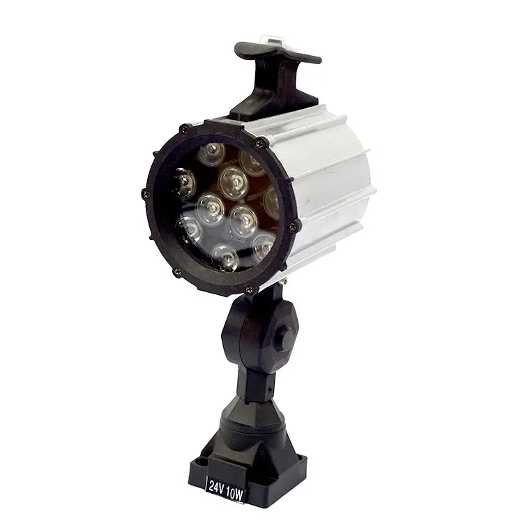 Su geçirmez ve patlamaya dayanıklı torna aydınlatma 24v/220v uzun kol Led makinesi aracı çalışma lambası