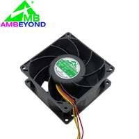 Ventilateur de refroidissement industriel 80 mm 12 V CC à commande de vitesse PWM 4 broches 8038, faible bruit, haute performance