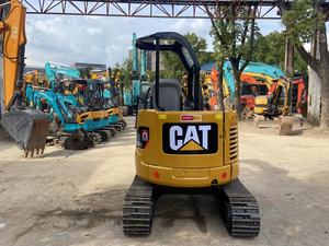 Mini Excavadora Usada CAT Caterpillar 302.5e con Cuchilla, Excavadora Caterpillar CAT 302.5E de Segunda Mano con Cabina Abierta - Product Image 3