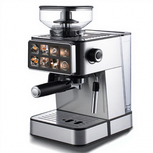 <span class=keywords><strong>Machine</strong></span> <span class=keywords><strong>à</strong></span> <span class=keywords><strong>café</strong></span> expresso 20 bars avec moulin intégré 1350W <span class=keywords><strong>en</strong></span> acier inoxydable, du <span class=keywords><strong>grain</strong></span> <span class=keywords><strong>à</strong></span> la tasse, 22 réglages de mouture, commande tactile, réservoir de 1,8L - Product Image 3