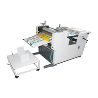 Machine automatique de gaufrage de papier de petite taille 620mm/machine de grainage de papier