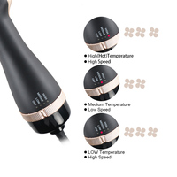 2025 Ionic Electric Automatic Rotating Hot Air Brush Diffuser Nozzle DC Motor Plastik Untuk Penggunaan Luar Ruangan Hotel Rumah Tangga RV - Kualitas Salon