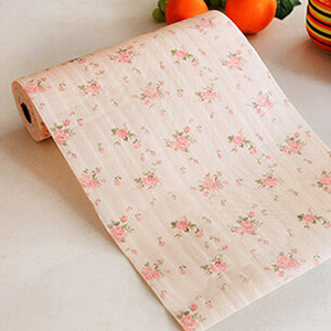 Japanese Style Floral Print Cabinet Mat 30x300cm Waterproof Non-Slip Drawer Liner Home Wardrobe Organizer - Product Image 3