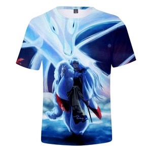 Nuovo Design T-Shirt Anime <span class=keywords><strong>giapponese</strong></span> all'ingrosso <span class=keywords><strong>stampa</strong></span> Anime T-Shirt fornitore Top vendita 3d T-Shirt produttore - Product Image 5