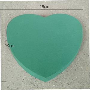 Mousse <span class=keywords><strong>florale</strong></span> artificielle pour la Saint-Valentin, mousse <span class=keywords><strong>florale</strong></span> sèche en forme de cœur, briques de mousse <span class=keywords><strong>florale</strong></span> humide - Product Image 2