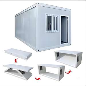 Модульный сборный дом, жилой, офисный, общежитие, складной контейнер, оптовая продажа, 40 футов, 20 футов, открытый передвижной дом - Product Image 6