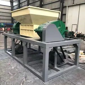 Nhà Máy bán hàng trực tiếp sử dụng xe tải Shredder cũ lốp cao su băm nhỏ máy chất thải lốp tái chế máy nghiền