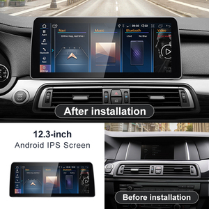 STWEI ระบบ Android ใหม่ ID6 ID7 ID8 UI หน้าจอ 12.3 นิ้ว รองรับ Wireless Carplay AUTO สำหรับรถยนต์ BMW ซีรีส์ 7 รุ่น F01 F02 ระบบ CIC NBT เครื่องเล่นวิดีโอในรถยนต์ พร้อม GPS - Product Image 3