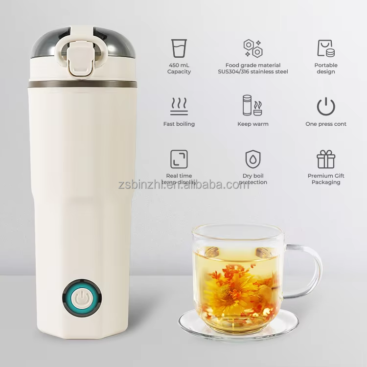 Smart Car Water Boiler button Control kettle for Hotels household office use