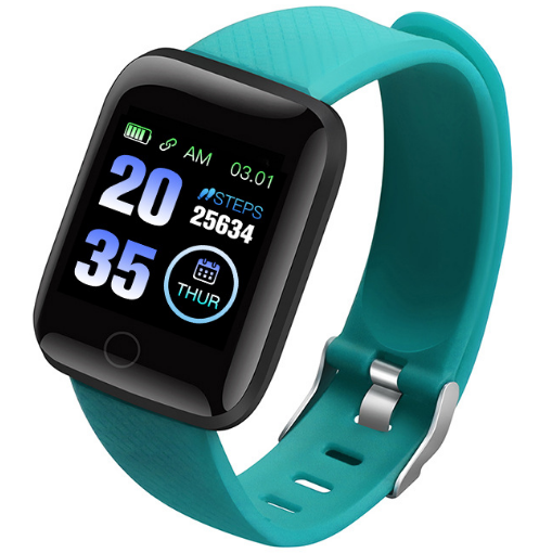 Touch Screen Android Wrist Band Sport Smart Watch 116 Plus Smart Band Ip67