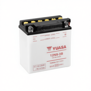 Nouvelle batterie de moto Yuasa 12N9-3B 12V 9Ah scellée sans entretien 108Wh courant de démarrage 85A - Product Image 3