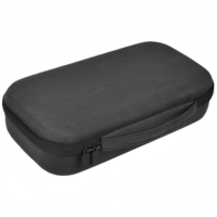 Étui organisateur de lunettes et de lunettes de soleil de voyage en polyester durable à 8 emplacements, fermeture éclair EVA, étanche, antichoc, multifonctionnel