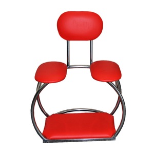 Silla de Ducha Roja de Acero Inoxidable 304 Antideslizante para Baño, Sauna, Masajes, Uso en Hoteles - Product Image 5