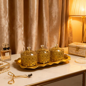 Istagifts hediyeler ortadoğu arapça festivali aperatif meyve depolama tepsileri yemek masası ramazan & Eid kutlama için malzemeleri kullanın - Product Image 3