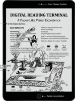 Pantalla de Lectura Digital de Nuevo Diseño, Tamaño Grande, Pantalla a Color con Tinta Electrónica, Tipo Papel, para Proyectos de Bibliotecas Públicas