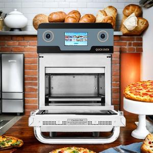 RM Mini cocina Confitería desayuno horneado electrónico pequeña panadería aire caliente convector eléctrico impacto horno de velocidad sin ventilación - Product Image 4