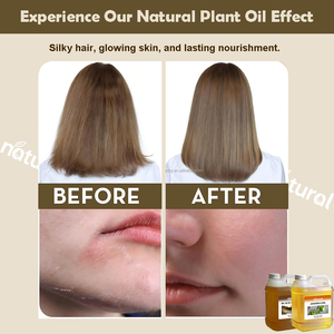 Organik Rafine Edilmemiş Kaktüs Hindistan Cevizi Jojoba Yağı %100 Doğal Soğuk Pres Badem Çörek Otu Hint Yağı Saç Uzatma Masaj Yağı - Product Image 4