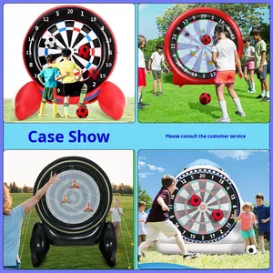 ZHANXING Cible <span class=keywords><strong>de</strong></span> fléchettes gonflable en PVC - Personnalisable, légère, portable, épaissie, pour pelouse, lancer <span class=keywords><strong>de</strong></span> golf et <span class=keywords><strong>de</strong></span> basketball, à partir <span class=keywords><strong>de</strong></span> 6 ans - Product Image 3