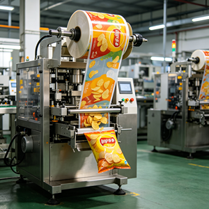 Film d'emballage laminé en BOPP de qualité alimentaire imprimé sur mesure, film transparent brillant pour l'emballage de bonbons, biscuits et en-cas - Product Image 4