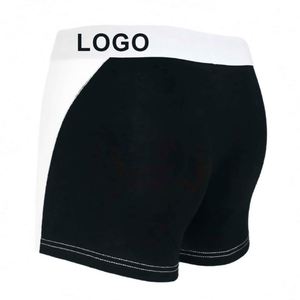 Pantalones Cortos Deportivos Negros para Hombre, Transpirables, Elásticos, de Talle Medio, Antibacterianos, de Seda de Leche Tejida, con Estampado Digital y Logotipo en la Cintura - Product Image 2