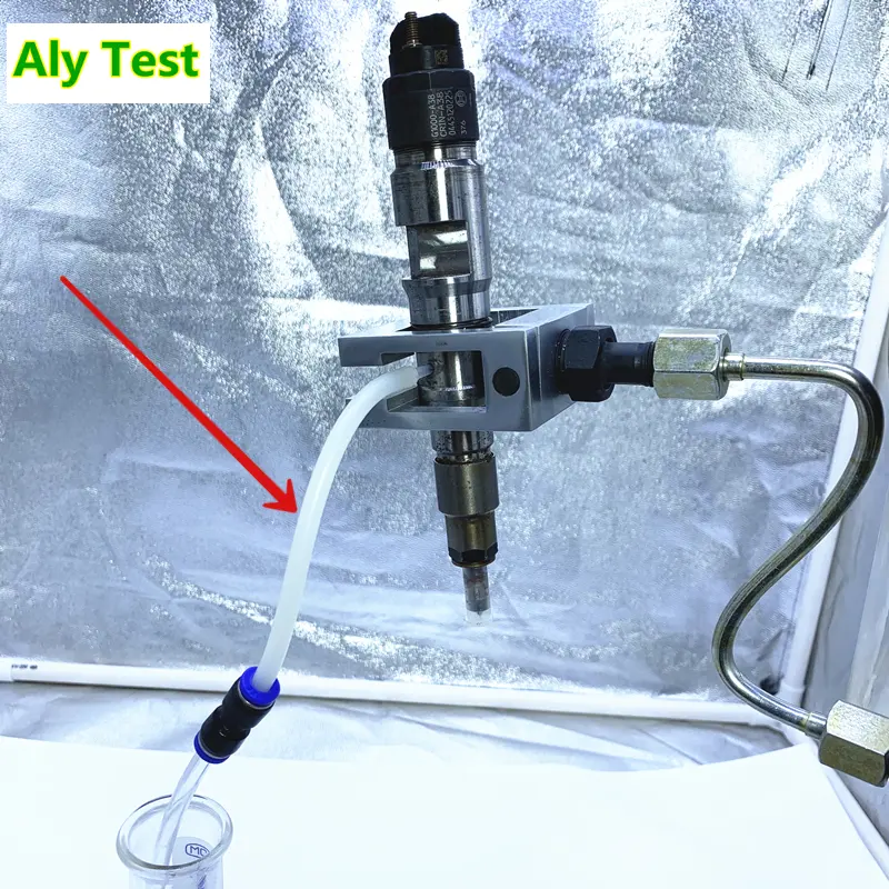 DIESEL Common Rail Injector vòi phun dầu trở lại Doanh Ống Flow Meter biện pháp công cụ kiểm tra