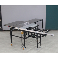 Scie à table coulissante multifonctionnelle JT600 pour le travail du bois, portable et pliable, vente chaude en Chine