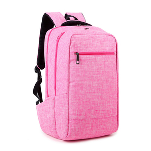 negro Rosa USB mochila señoras de las mujeres de mochila de viaje bolsas de ordenador portátil para hombre mochila - Product Image 5