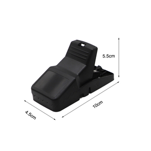 Vente chaude antiparasitaire Snap Trap Pièges à rats Noir Souris Piège à souris en plastique - Product Image 2