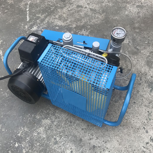 Compresor de aire portátil de alta presión Compresor de llenado de cilindro de gas eléctrico para SCBA y SCUBA - Product Image 3