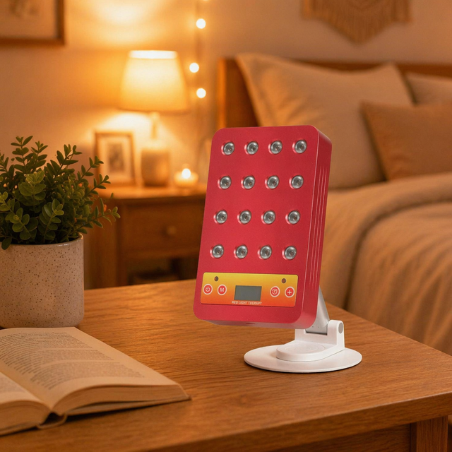 GLPE Professional Hand Held Red Light Therapy Device AEG-12 Material Near Infrared Led Red Light Therapy Panel PDT Machine