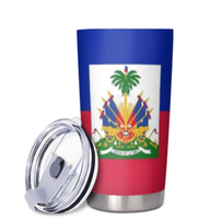 Gobelet isotherme 20 oz en acier inoxydable avec couvercle, motif drapeau de Guam, le plus vendu, idéal pour le café, convient aux hommes et aux femmes