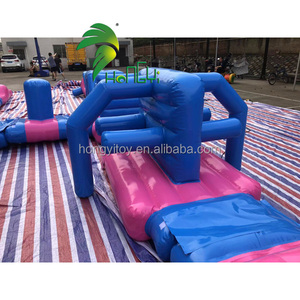 Parque Acuático Inflable Comercial - Combo de Obstáculos y Toboganes Grandes para Negocios de Verano, Duradero y de Alta Capacidad - Product Image 6